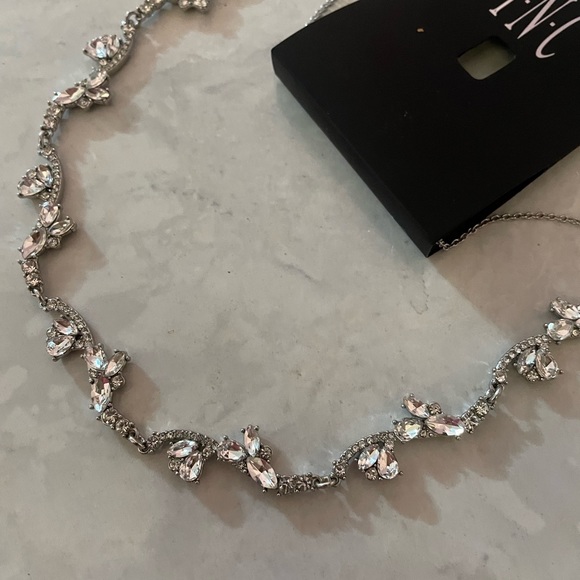 INC Rhinestone Necklace - Picture 2 of 4
